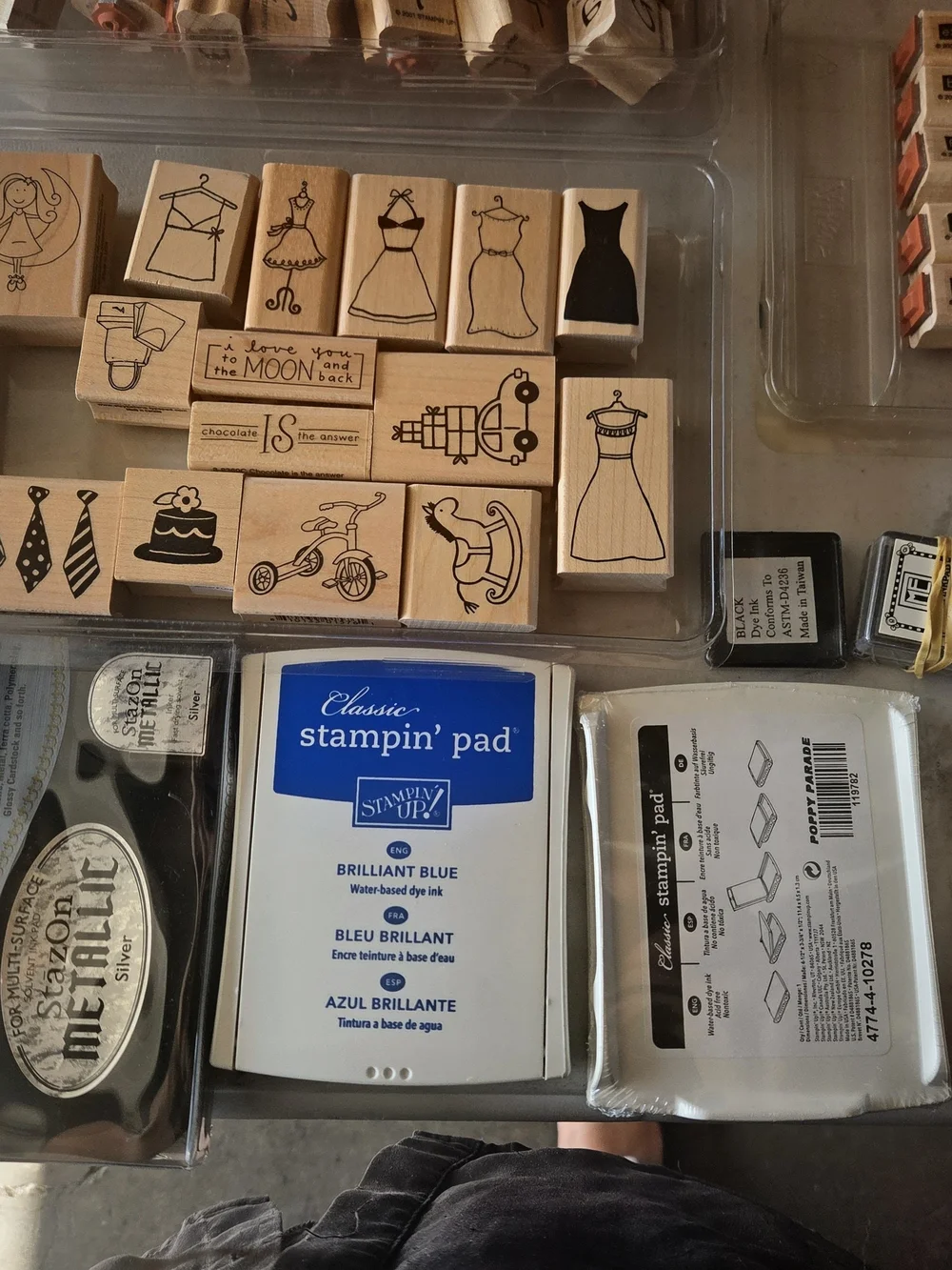 Over 229 Stamps, Ink Etc. - Picture 4 of 11
